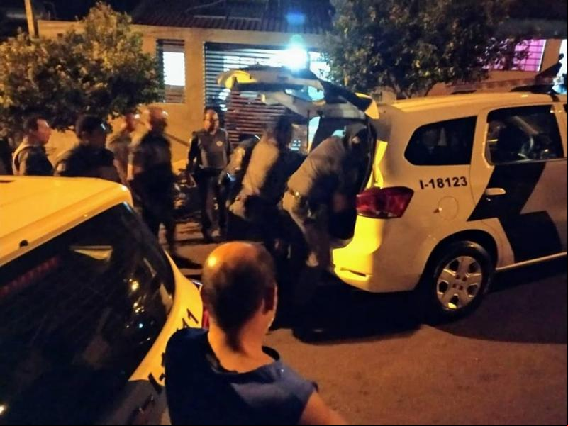 Facebook/Chamada Geral - Rapaz foi detido dentro de residência no Jardim Cremonezi
