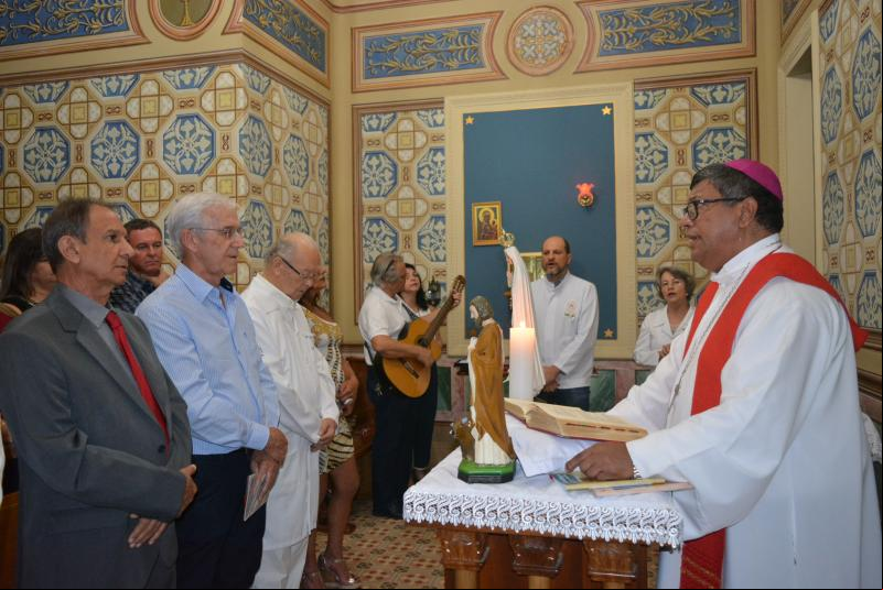 Santa Casa/Cedida - A missa em homenagem aos médicos teve a celebração do bispo Dom Benedito