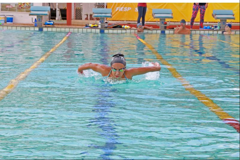 Weverson Nascimento - Prudentina vinha treinando intensamente nas piscinas do Sesi Furquim para a competição