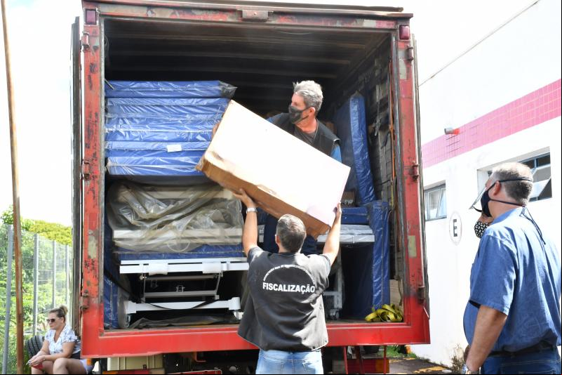 leitos de e são instalados na UBS Cohabão em Presidente Prudente
