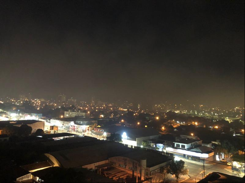 incêndio de grandes proporções atingem áreas de vegetação de presidente prudente